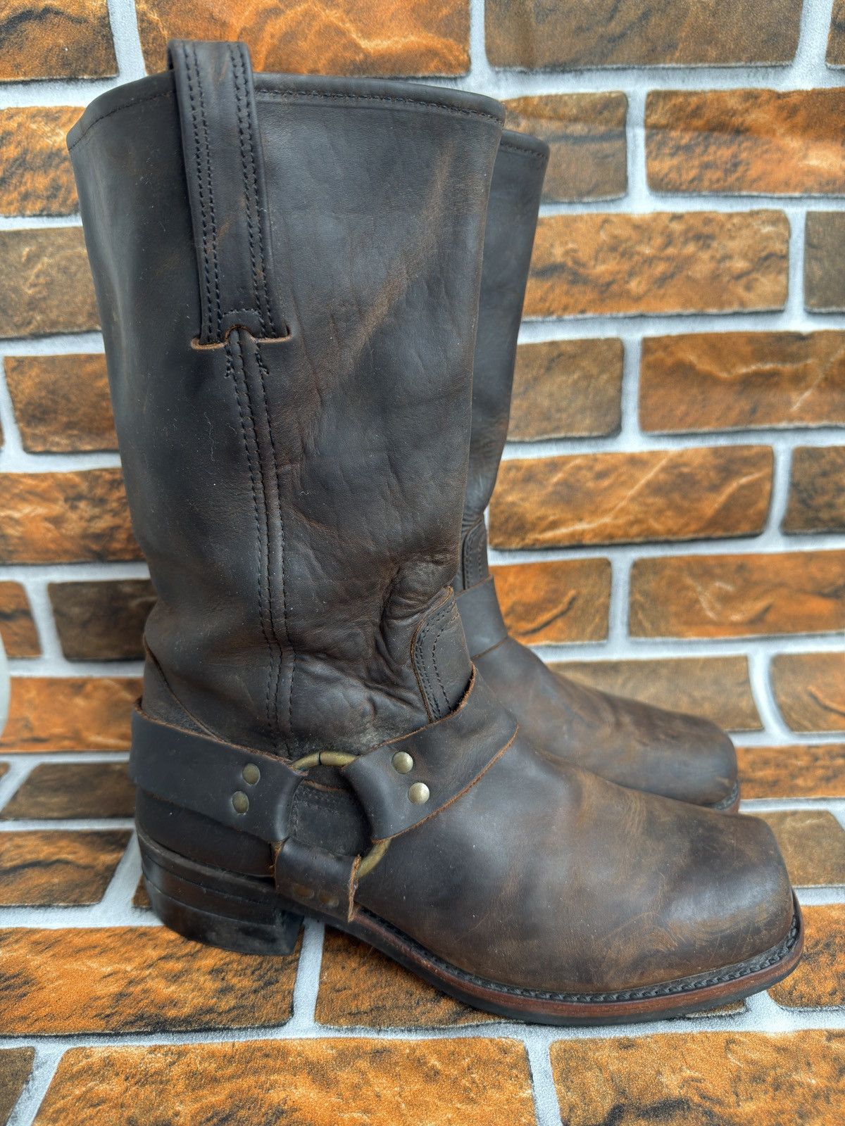 Frye Harness biker boots Size US 8 / EU 41 - 1 Thumbnail