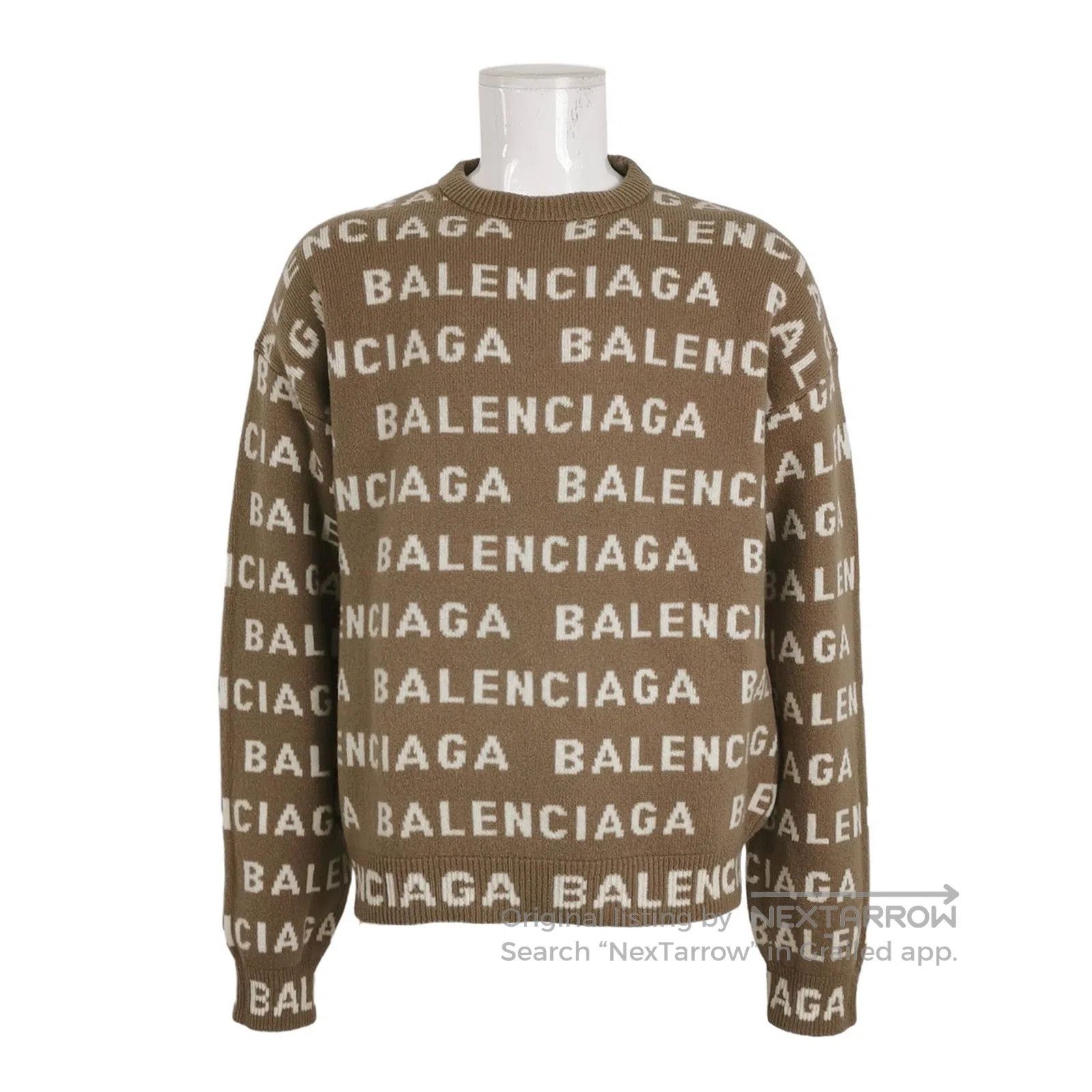 Balenciaga Balenciaga S Cotton Logo Crewneck T-Shirt. Size US S / EU 44-46 / 1 - 2 Thumbnail