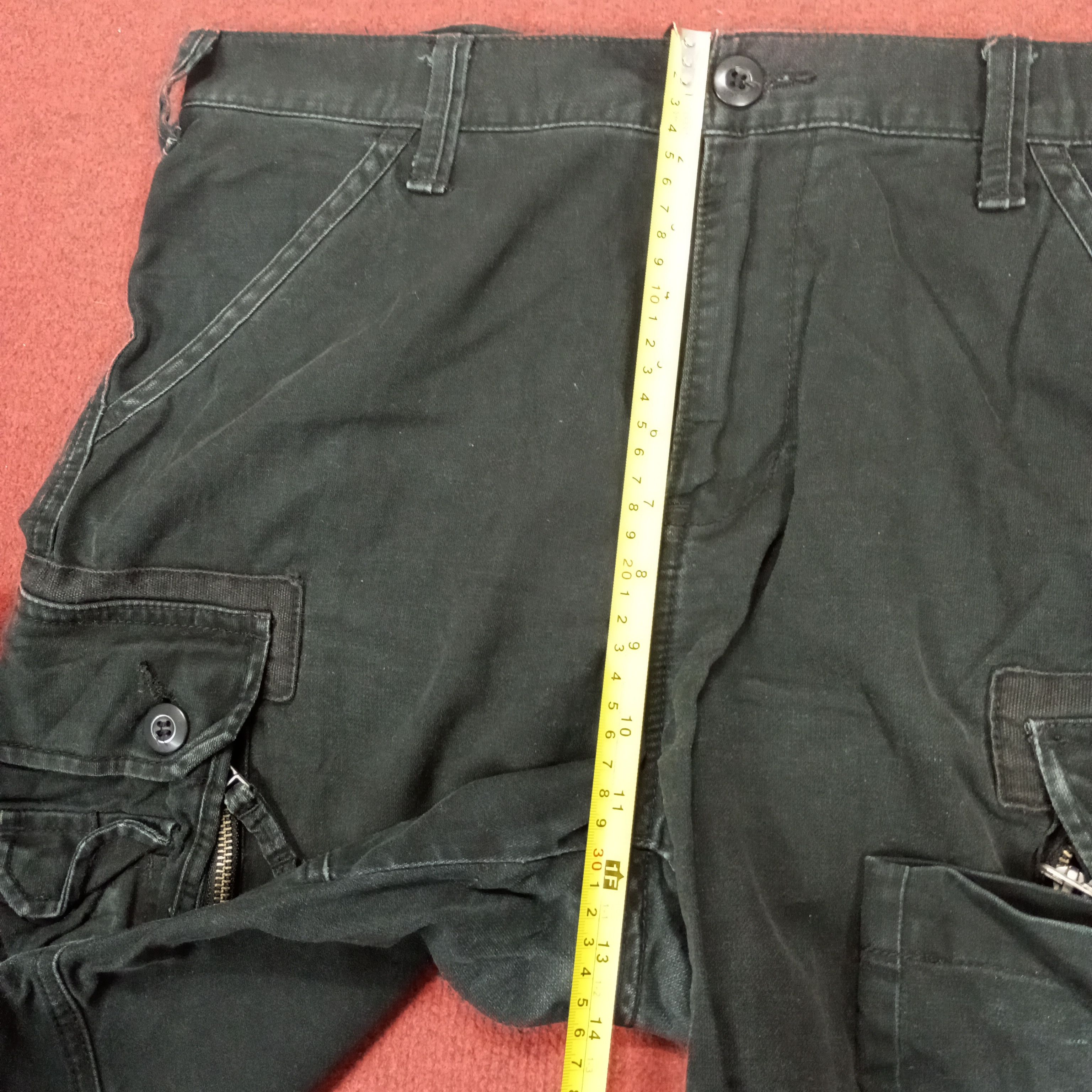 Alpha Industries × Vintage Alpha Industries Cargo Pants Streetwear Skater Style Size US 34 / EU 50 - 8 Thumbnail