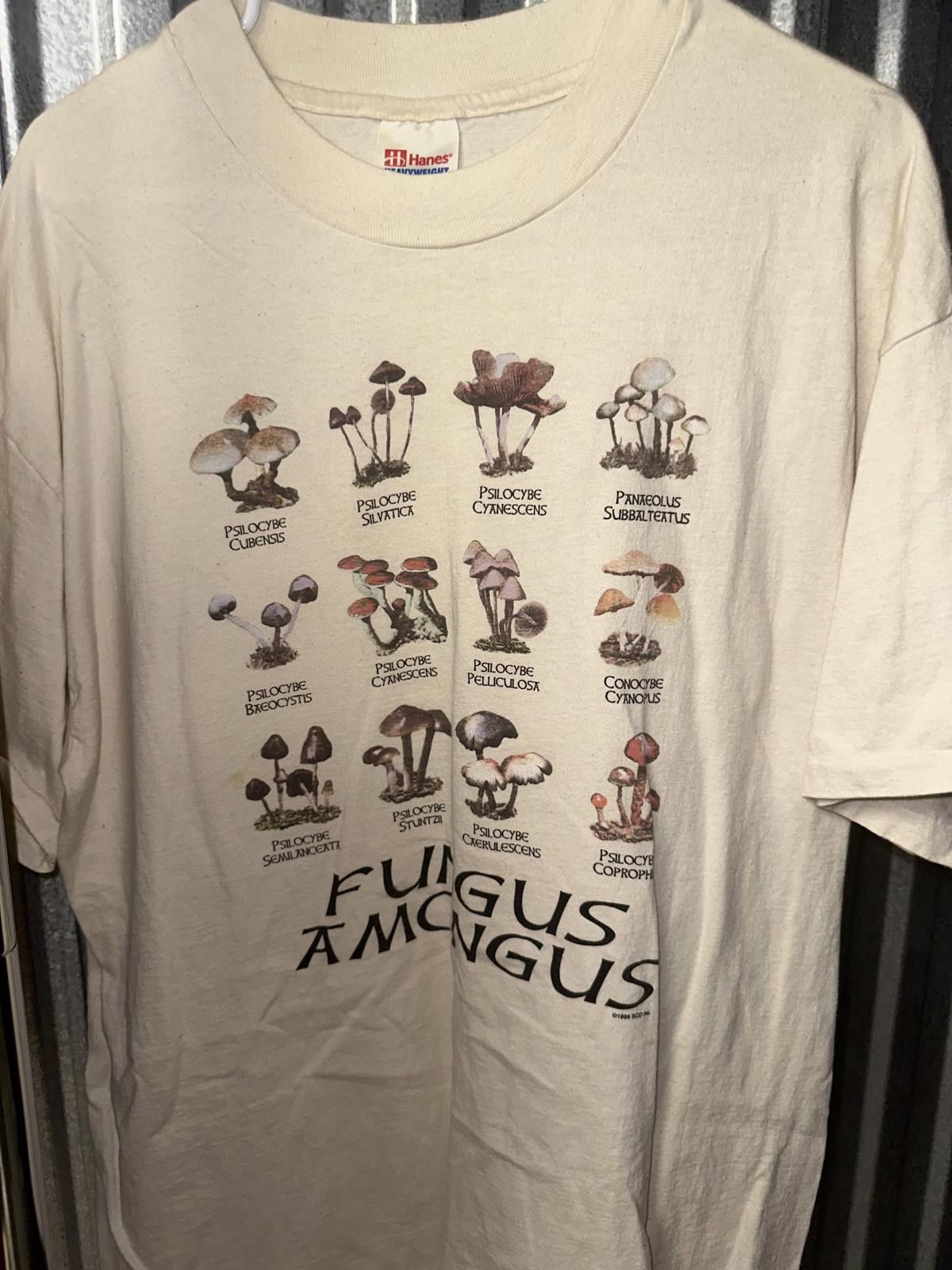 Hanes Grail 1995 Fungus Amongus SCP Single Stitch T-Shirt Size XL Size US XL / EU 56 / 4 - 1 Thumbnail