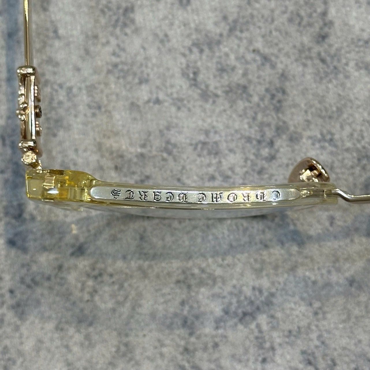 Chrome Hearts CHROME HEARTS BONENNOISSEUR II Pale Ale / Gold Plated Size ONE SIZE - 5 Thumbnail