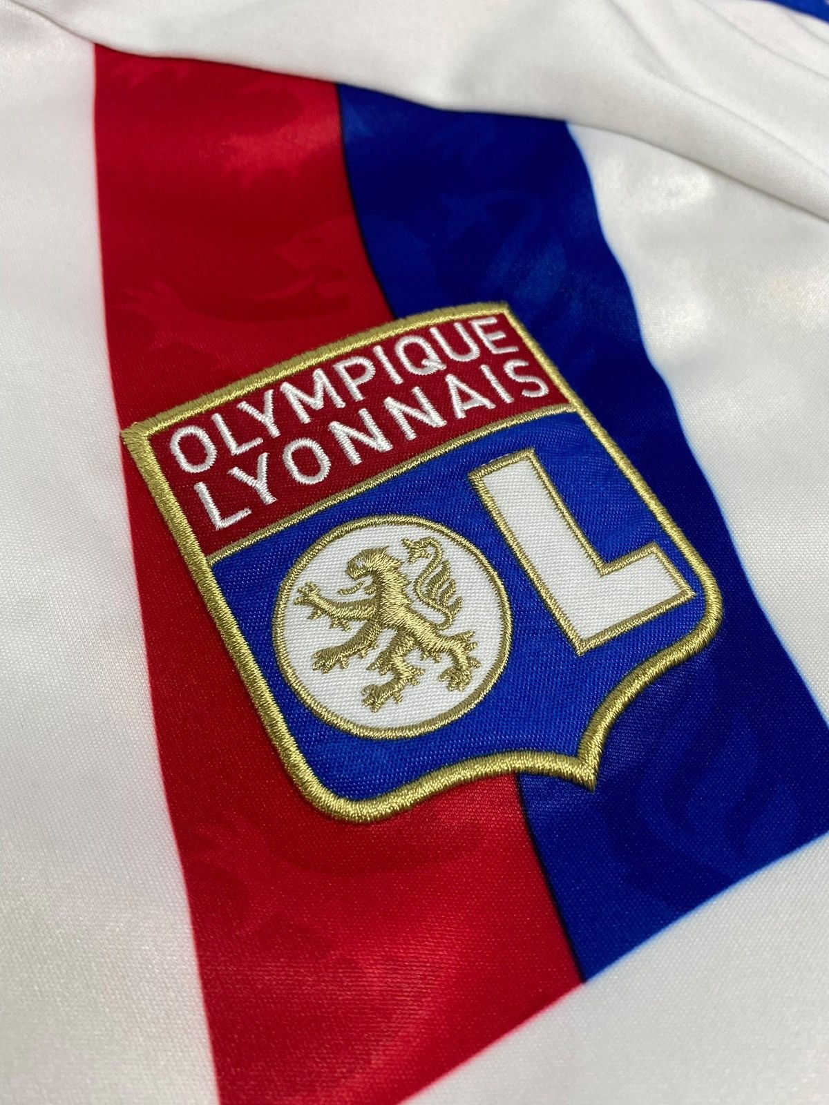 Adidas Adidas Olympique Lyonnais 2010/11 Home Football Shirt Size US L / EU 52-54 / 3 - 6 Thumbnail