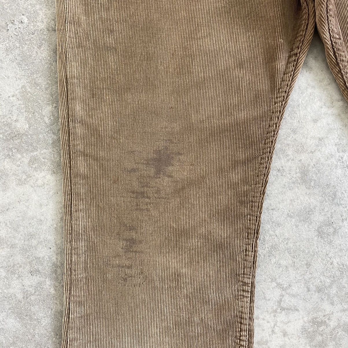 Levi's Vintage 70’s Levis 517 Faded Brown Corduroy Flared Jeans Size US 34 / EU 50 - 9 Thumbnail