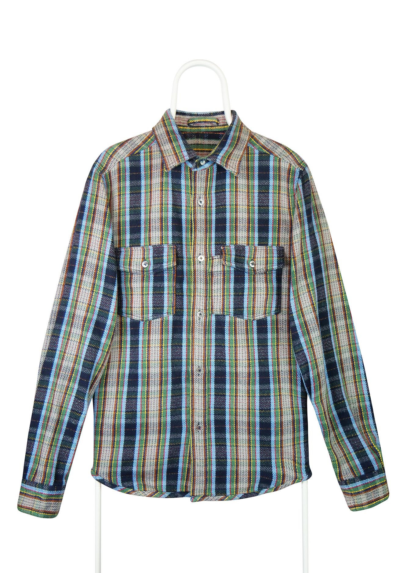 Nigel Cabourn Nigel Cabourn made in Japan flannel shirt Size US M / EU 48-50 / 2 - 2 Thumbnail