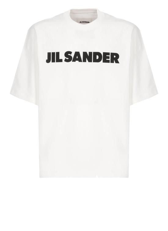 Jil Sander JIL SANDER Men T-Shirts J21GC0001 J45148102 White Size US XL / EU 56 / 4 - 1 Thumbnail