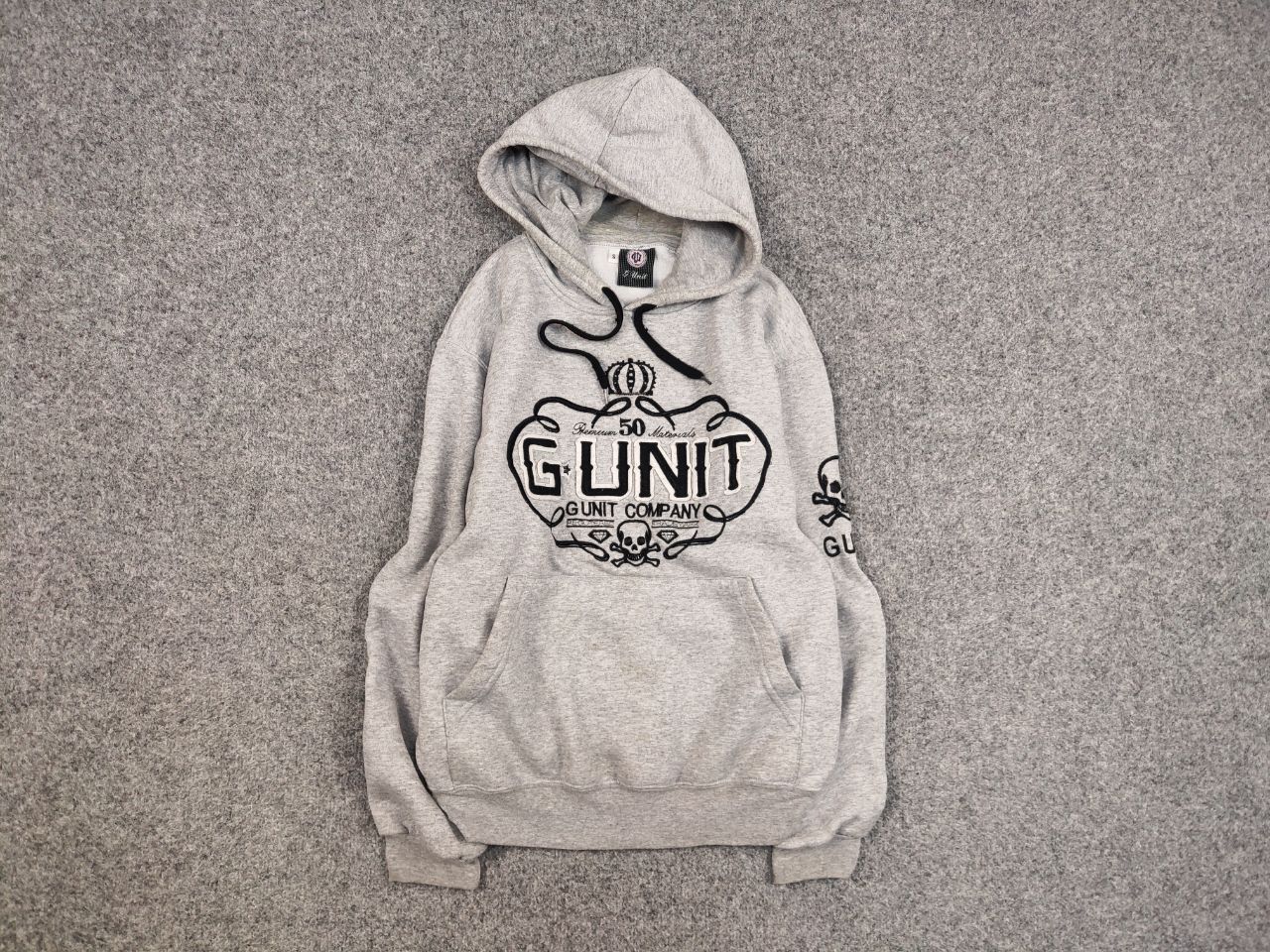 Vintage G Unit Company x 50 Cent Embroidered logo Hoodie