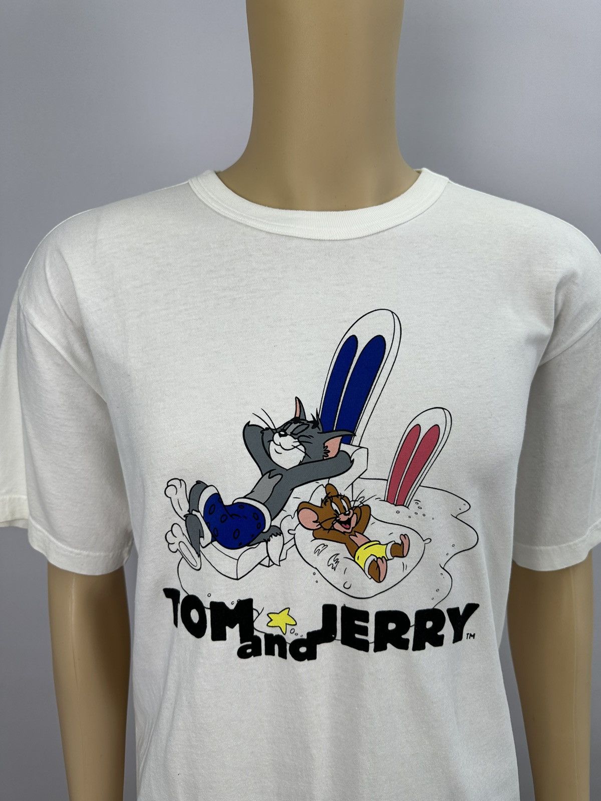 Champion Champion X Tom and Jerry Vintage Tshirt A601 Size US L / EU 52-54 / 3 - 2 Thumbnail