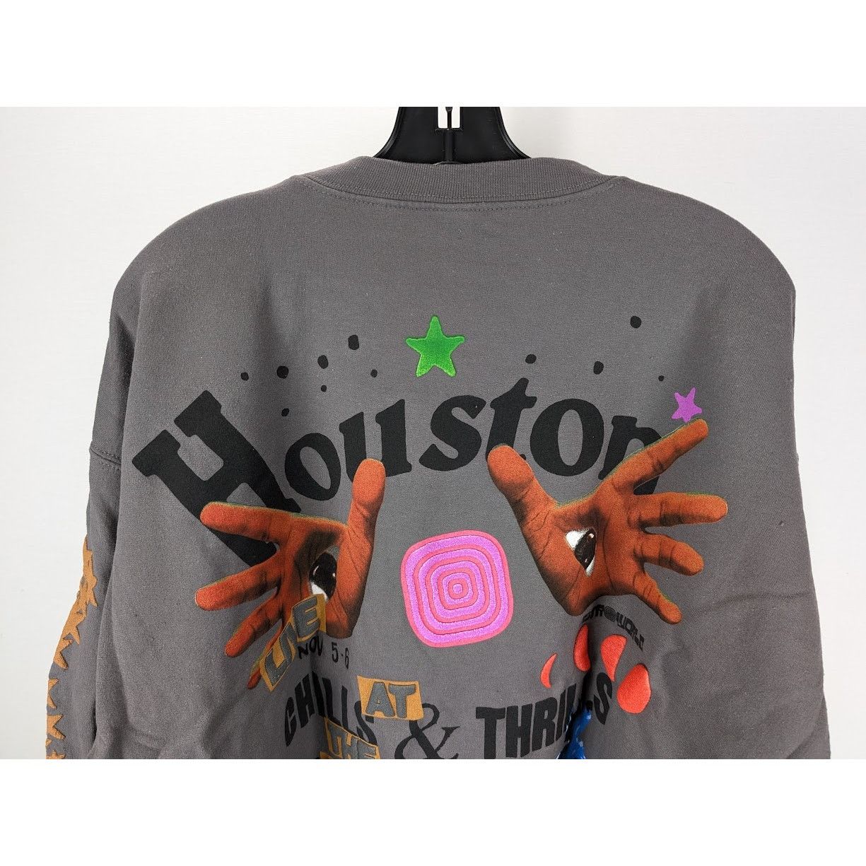 Travis Scott o1rshd1 Astrofest Houston Crewneck Sweatshirt in Grey Size US L / EU 52-54 / 3 - 14 Thumbnail
