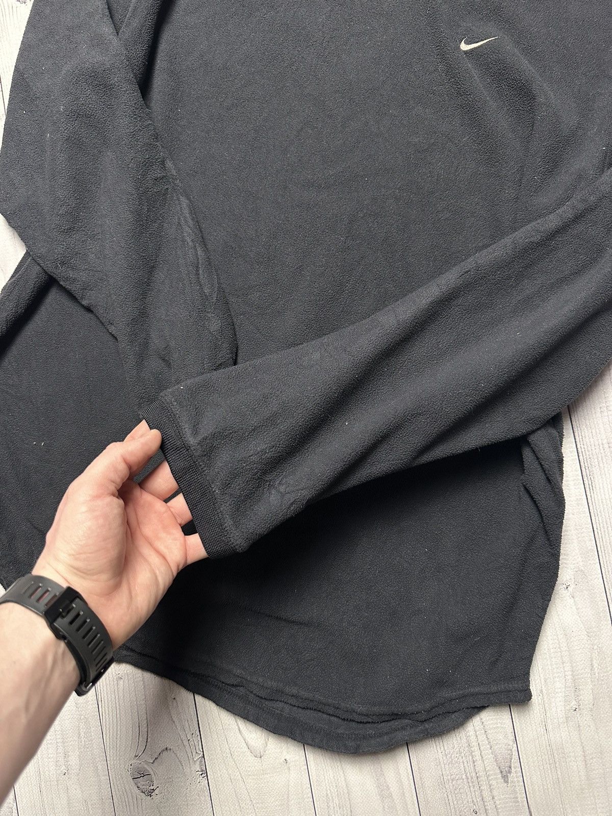Nike × Vintage Vintage Nike fleece sweatshirt size L logo Size US L / EU 52-54 / 3 - 4 Thumbnail