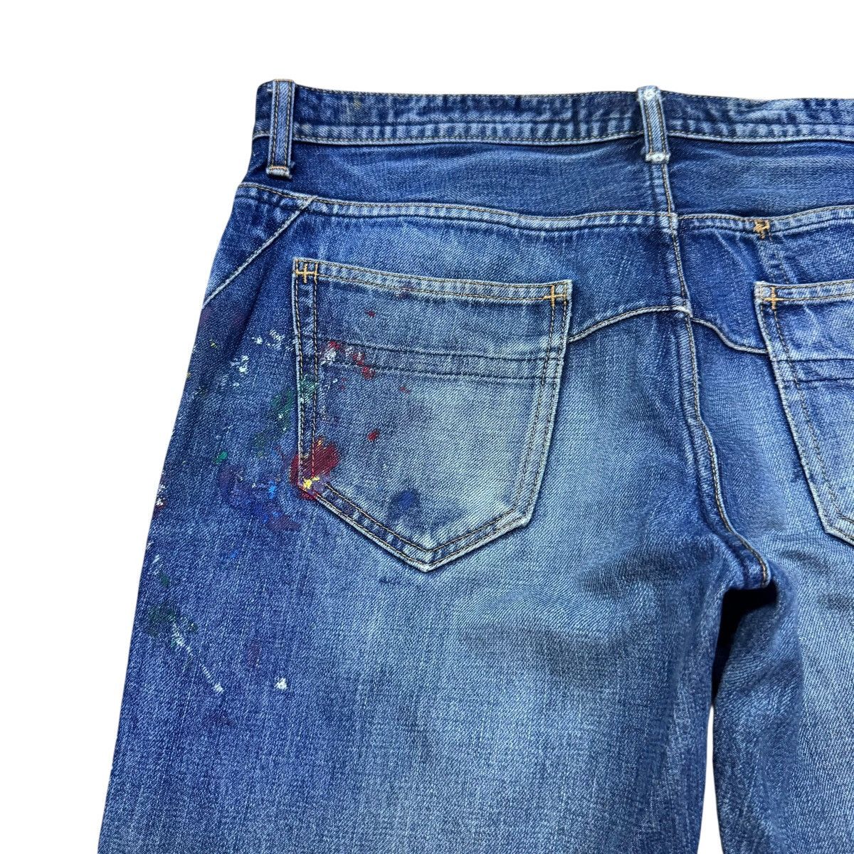 Number (N)ine Number Nine Denim Painter Jeans Grunge Size US 34 / EU 50 - 12 Thumbnail