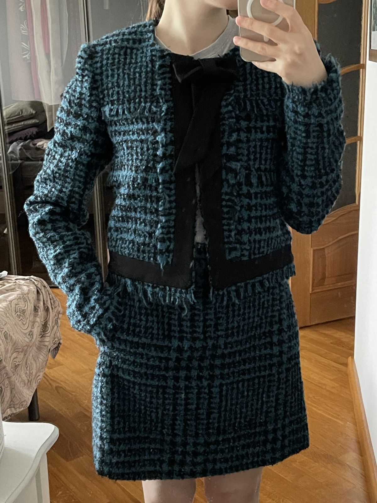 Other AnnaRita N tweed suit Size 28" / US 6 / IT 42 - 7 Thumbnail