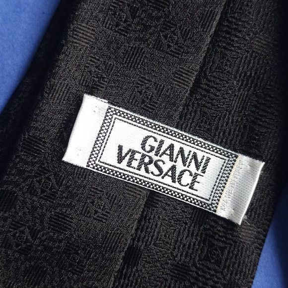 gianni versace silk tie