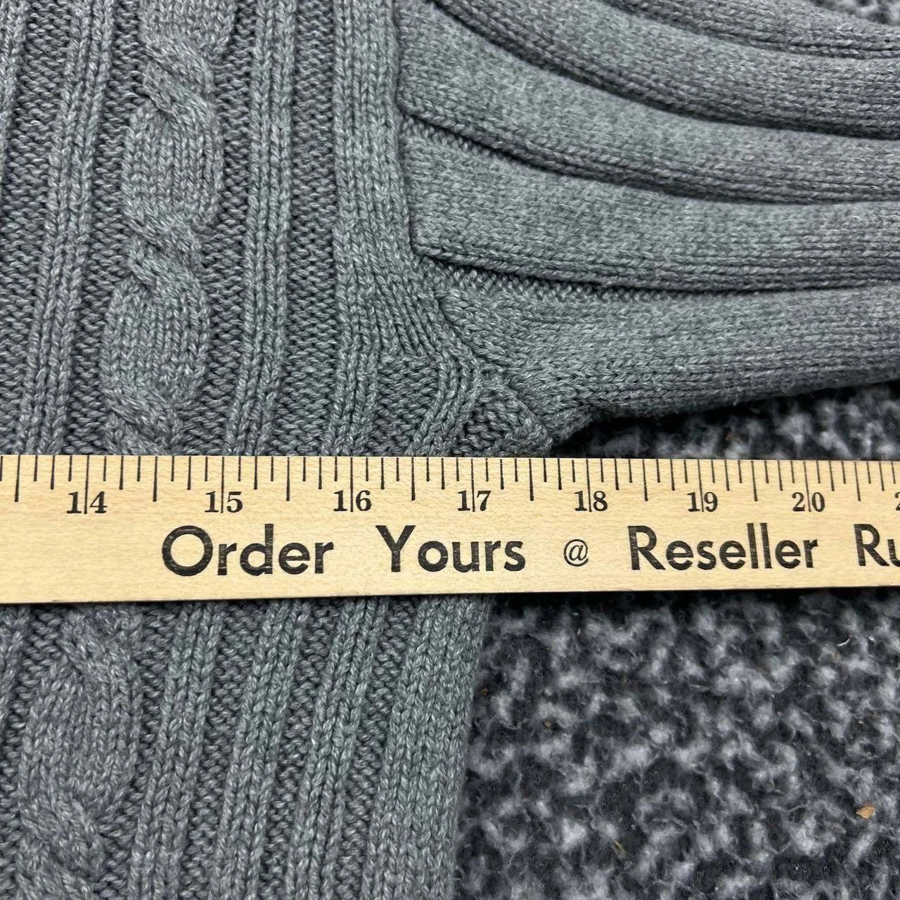 J.Crew J. Crew Sweater Pullover Cable Knit Turtleneck Cotton XS Size XS / US 0-2 / IT 36-38 - 5 Thumbnail