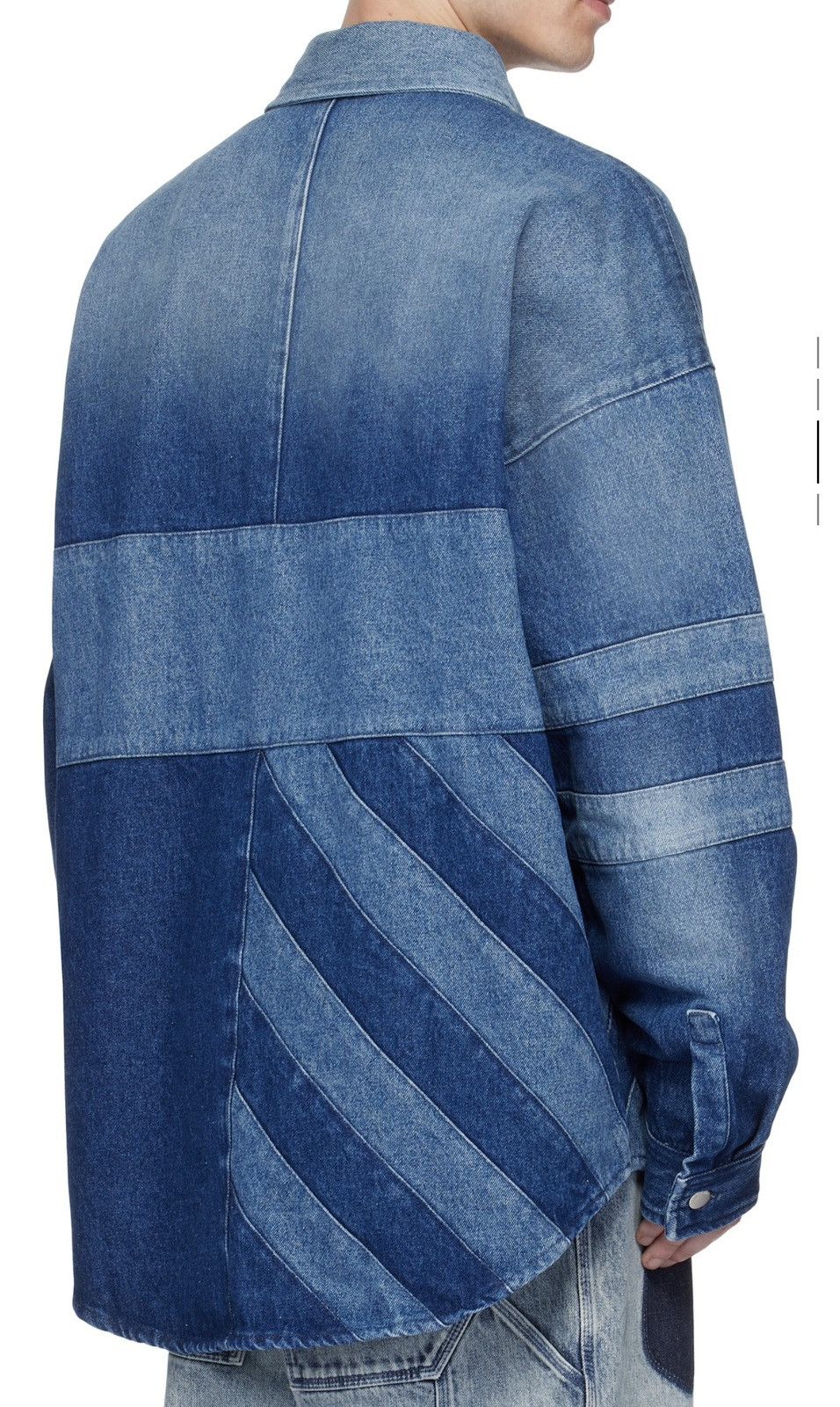 Ambush Design Indigo patchwork denim shirt Size US L / EU 52-54 / 3 - 2 Thumbnail