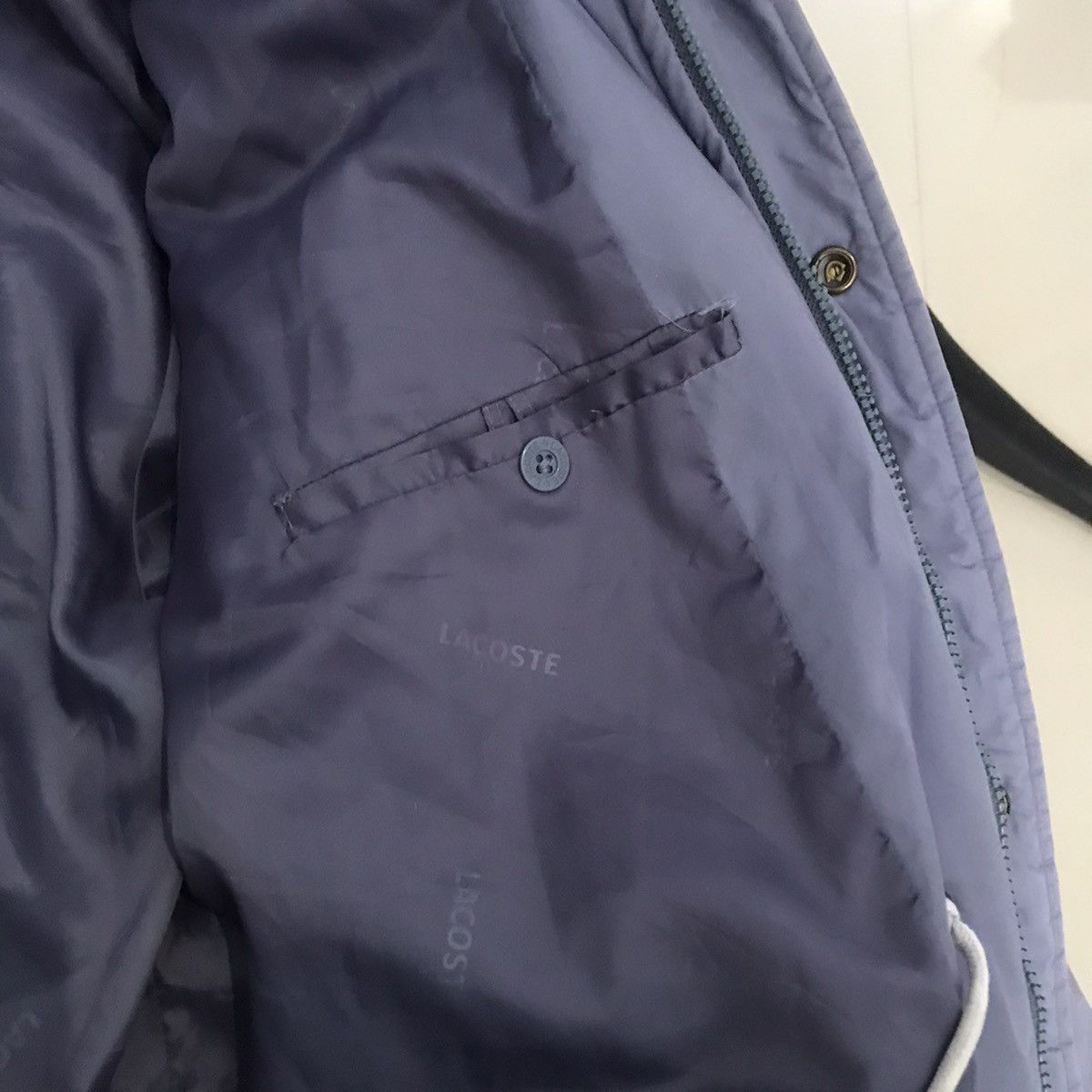 Designer × Lacoste Lacoste Down Puffer Jacket outdoor mountaineering Bulang Size US XL / EU 56 / 4 - 8 Thumbnail