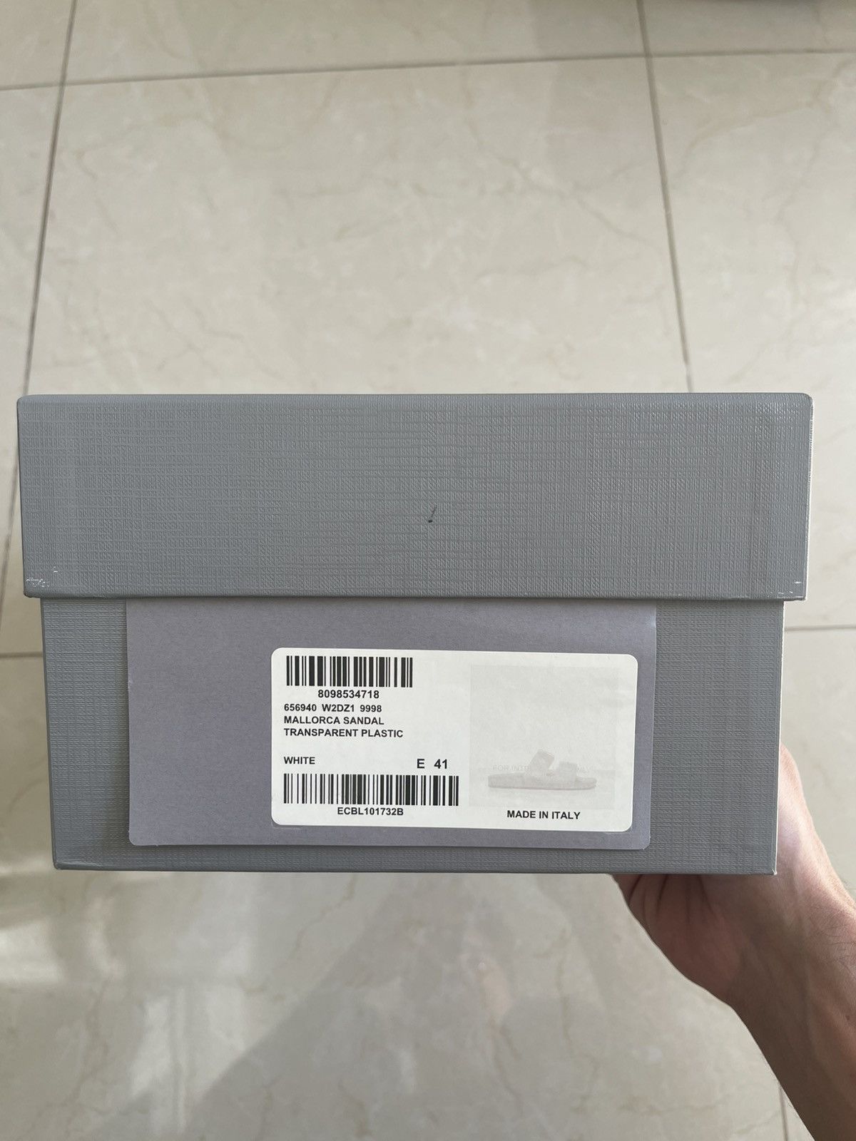 Balenciaga Balenciaga Mallorca Transparent Sandal Size US 8 / EU 41 - 5 Thumbnail