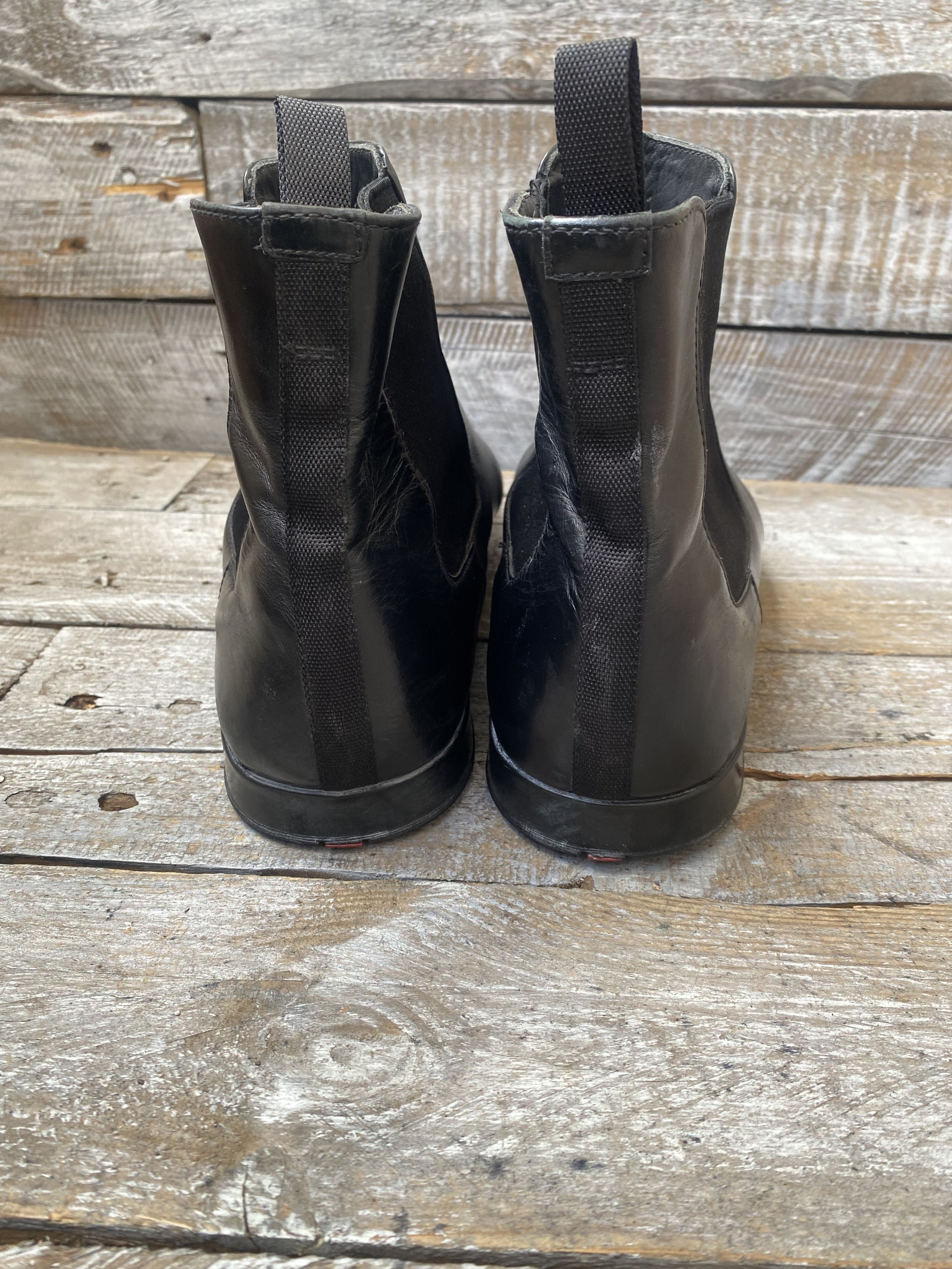 Prada Prada linea Rosa black chelsea boots sz uk 8.5 Size US 9.5 / EU 42-43 - 6 Thumbnail