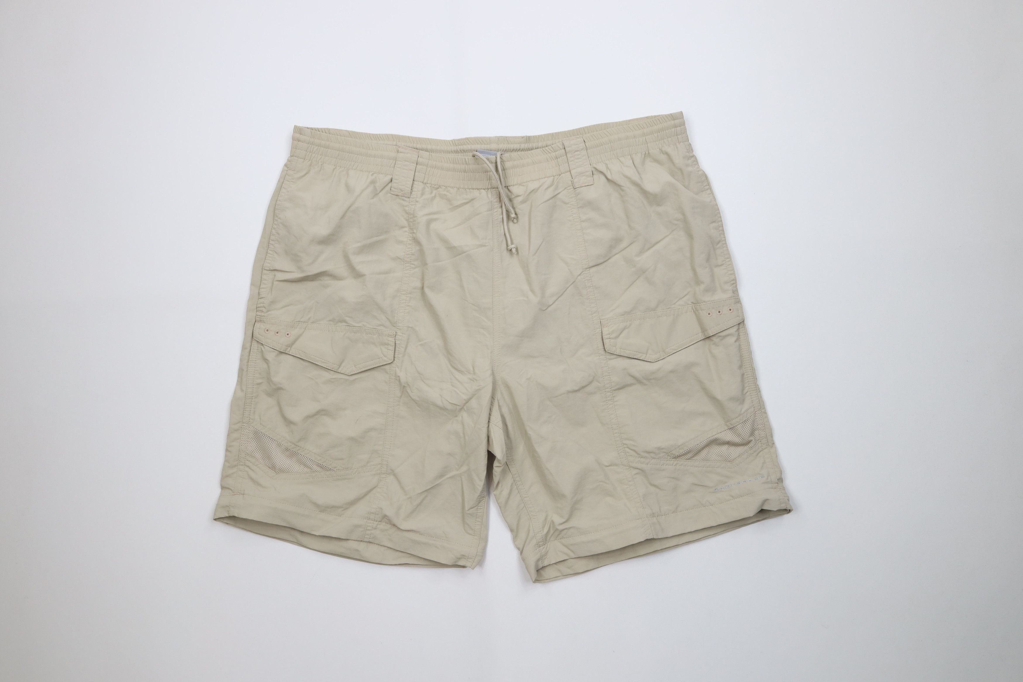 Columbia Vintage Y2K Columbia PFG Lined Above Knee Cargo Shorts Size US 36 / EU 52 - 1 Thumbnail
