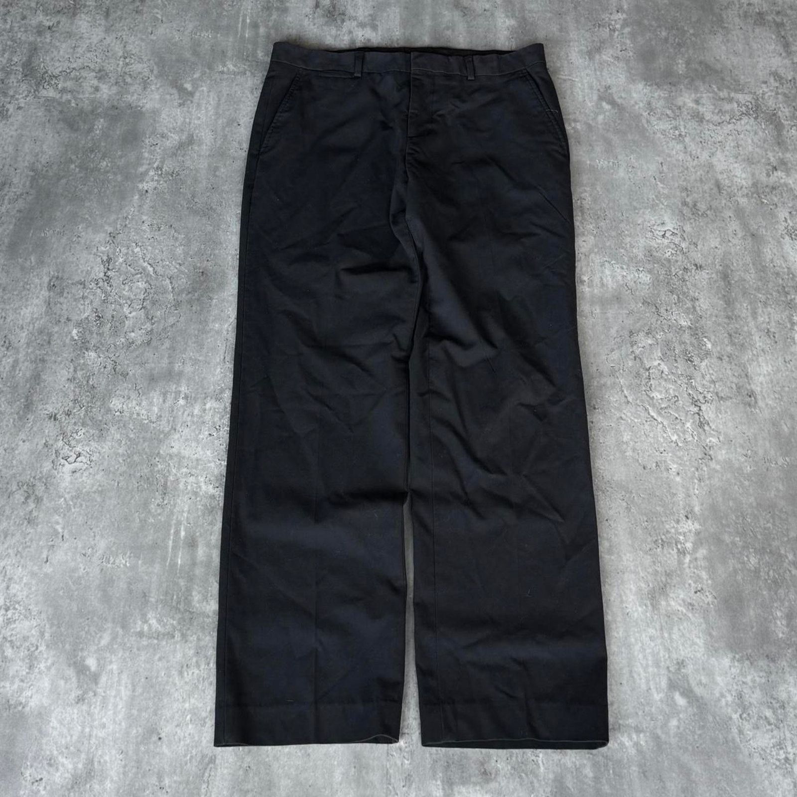 J Ferrar × Vintage J Ferrar Black Slim Fit Essential Dress Pants Size US 34 / EU 50 - 1 Thumbnail