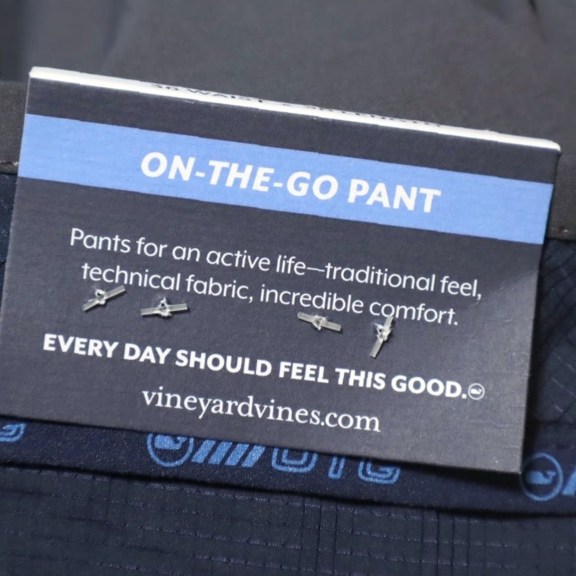 Vineyard Vines Vineyard Vines High Stretch On the Go Chino Pants Condor Men's 36 Size US 36 / EU 52 - 5 Thumbnail
