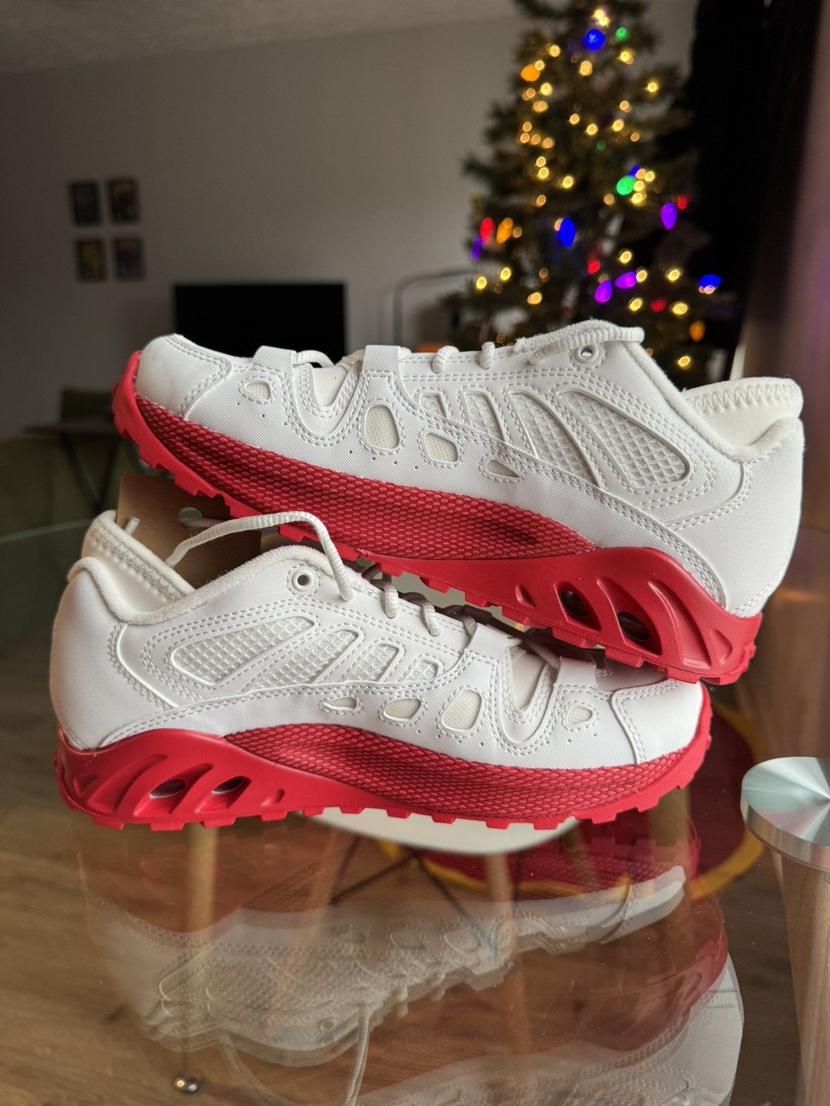 Nike Nike ACG Air Exploraid “White Gym Red” Size US 5.5 / EU 38 - 5 Thumbnail
