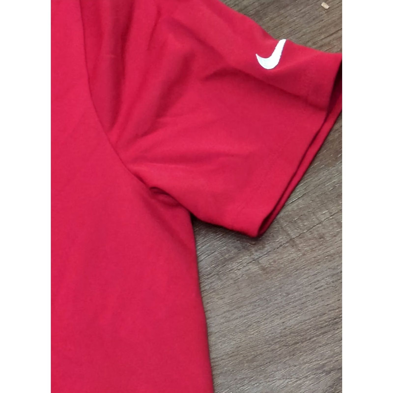 Nike Nike Dri-Fit Golf Polo Shirt Mens Medium Red Short Sleeve Size US M / EU 48-50 / 2 - 2 Thumbnail