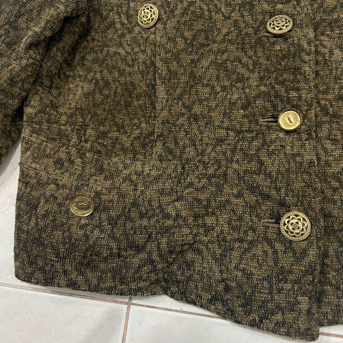 Valentino Vintage Valentino Per Donna Tweed Jacket Size L / US 10 / IT 46 - 5 Thumbnail