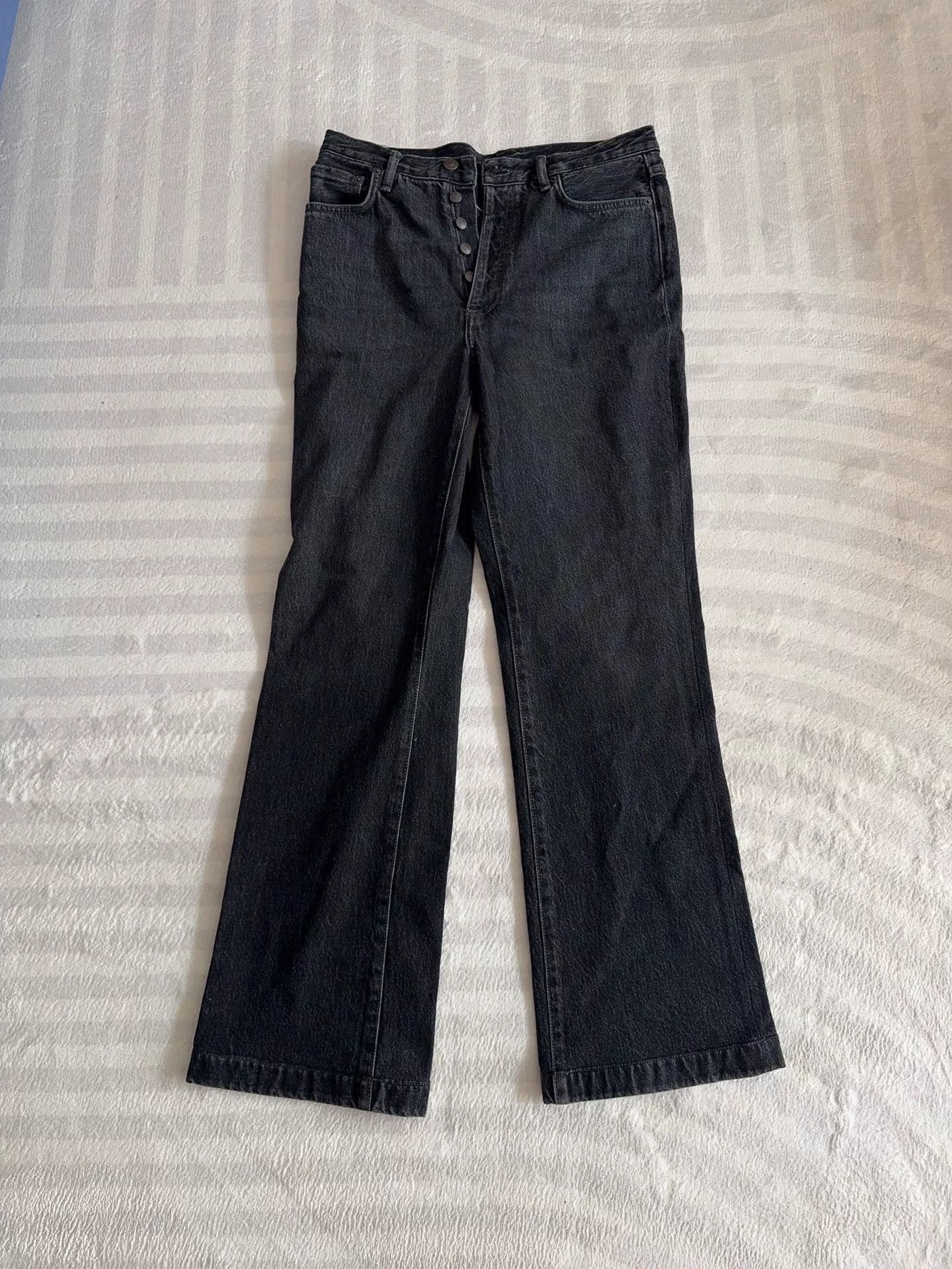 Acne Studios Acne Studios Black Denim Jeans 30/30 Size US 30 / EU 46 - 1 Thumbnail