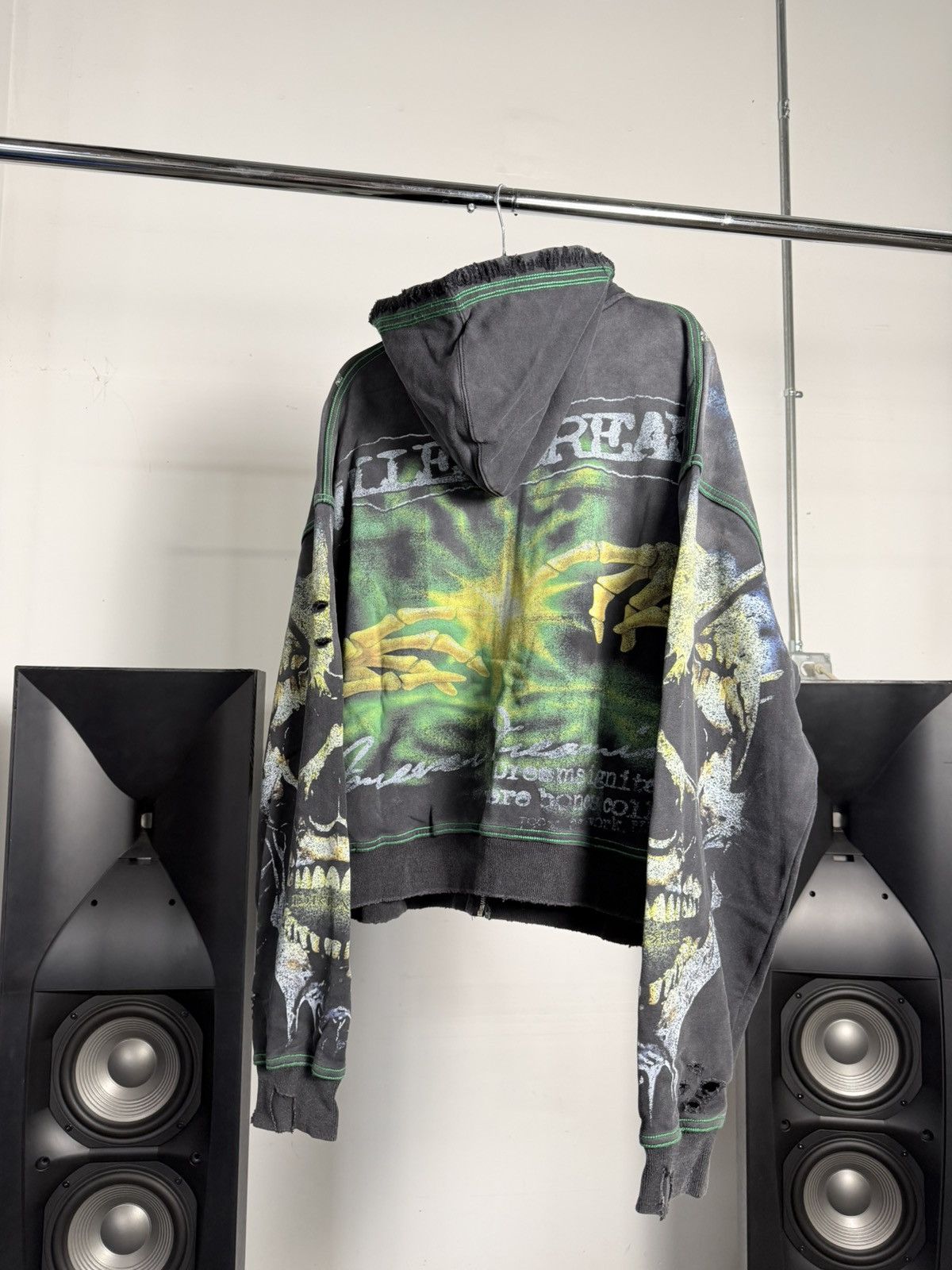 Vale Vale Forever Gravedigger Zip Up 'Black' Size US XL / EU 56 / 4 - 6 Thumbnail