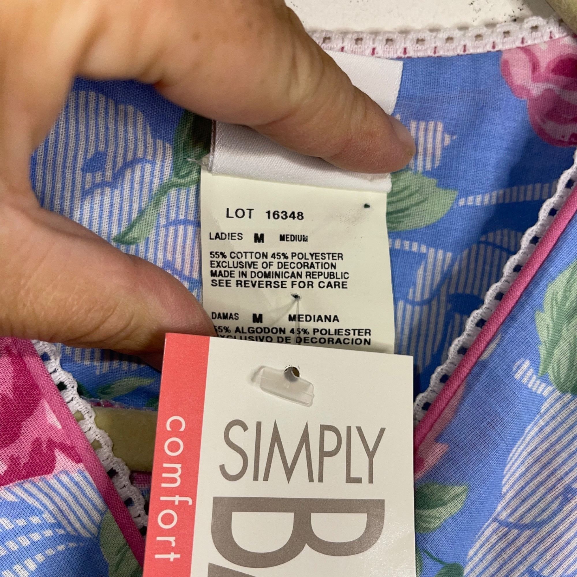 Other Simply Basic Womens Coat Robe Size Medium Blue Size ONE SIZE - 4 Thumbnail