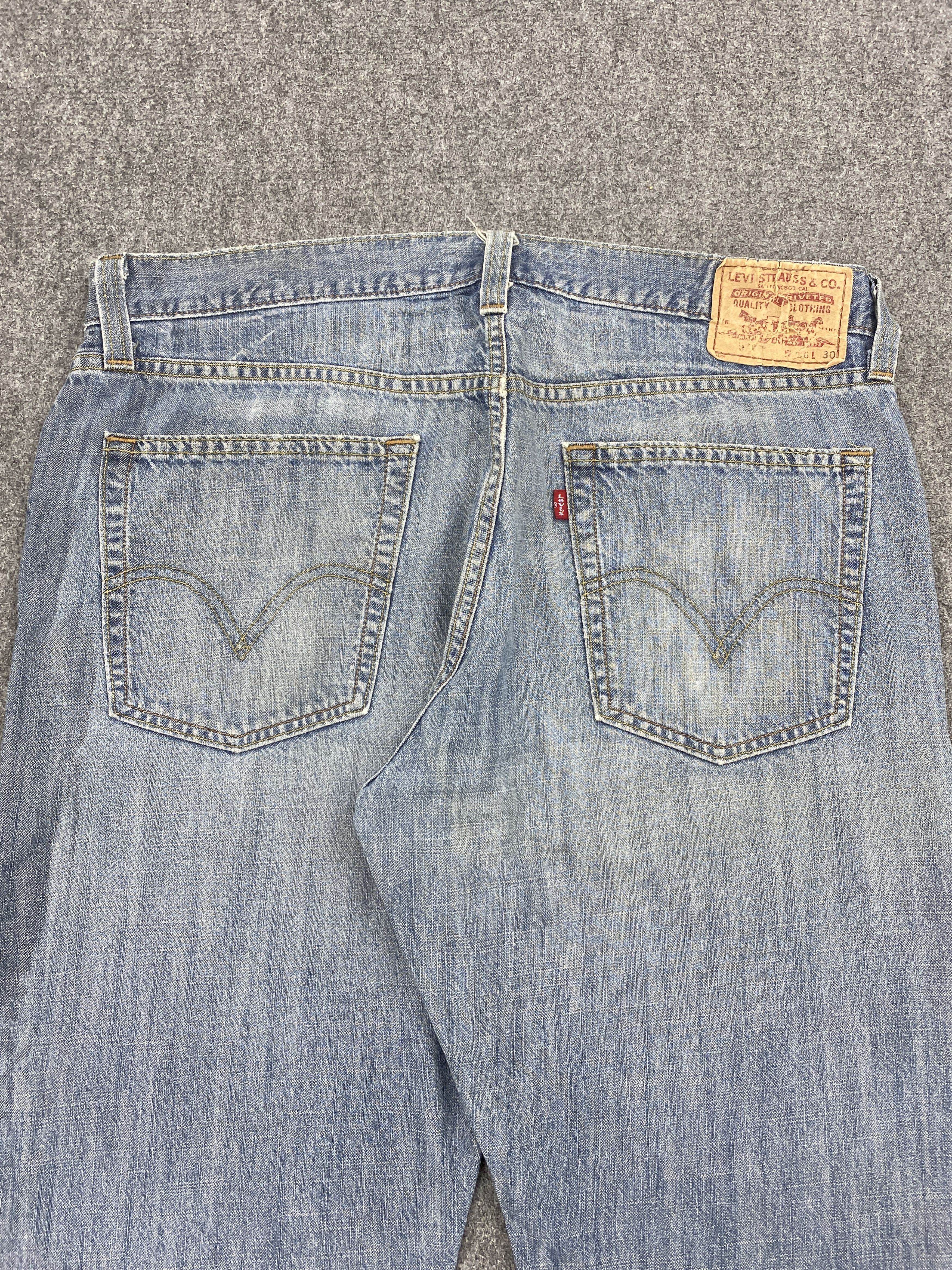 Levi's × Vintage Vintage Levis 514 Slim Straight Jeans Size US 36 / EU 52 - 4 Thumbnail