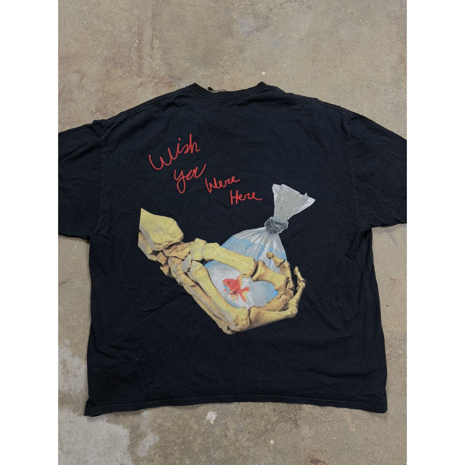 Other Astroworld Goldfish Tee Navy Used XL Size US XL / EU 56 / 4 - 1 Thumbnail