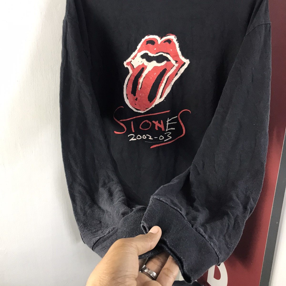 The Rolling Stones 2002 The Rolling Stones LongSleeve Shirt Size US XL / EU 56 / 4 - 4 Thumbnail