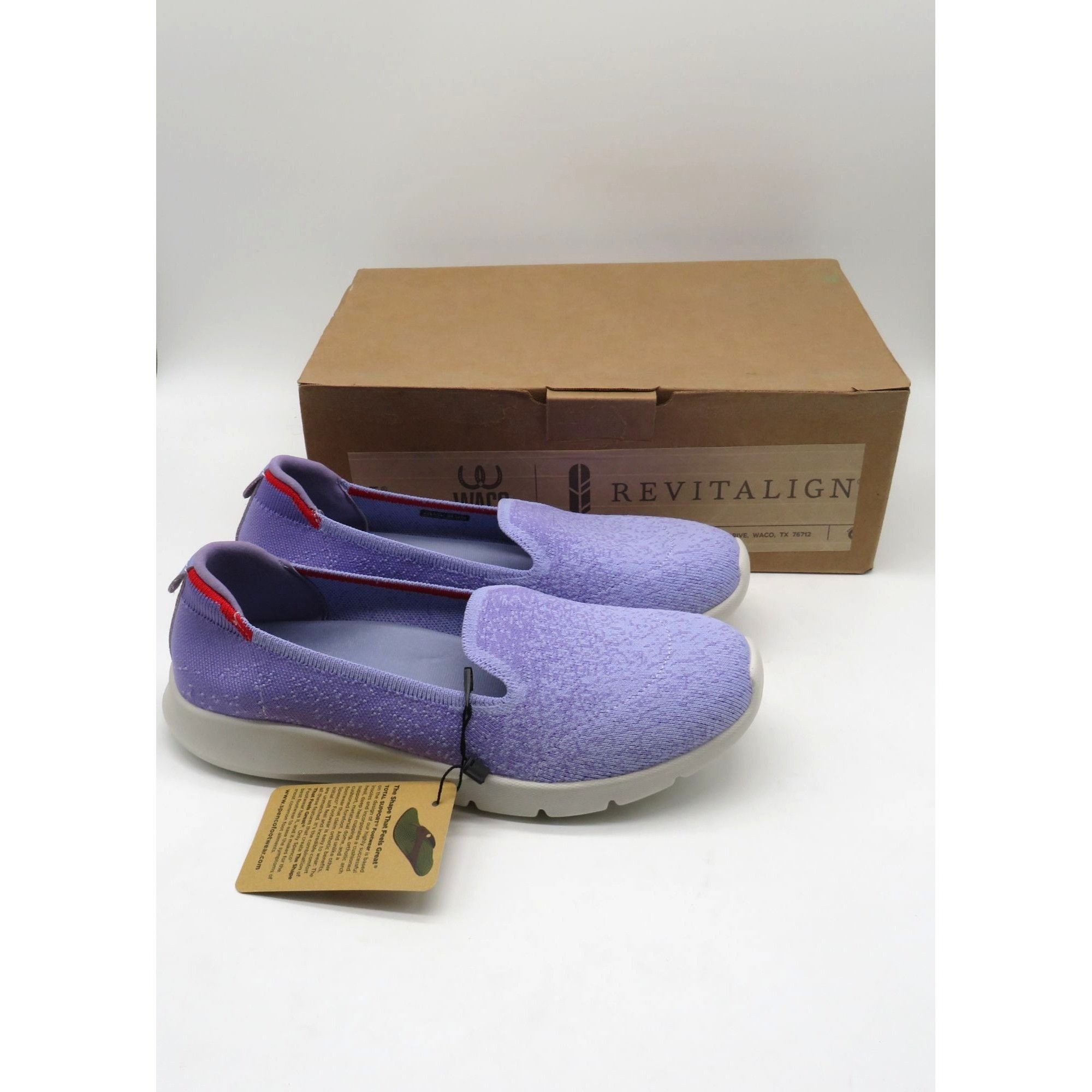 Other Spenco Women’s Epic Stretch Sneakers Lavender Slip-On Size 9 Size US 9.5 / IT 39.5 - 1 Thumbnail