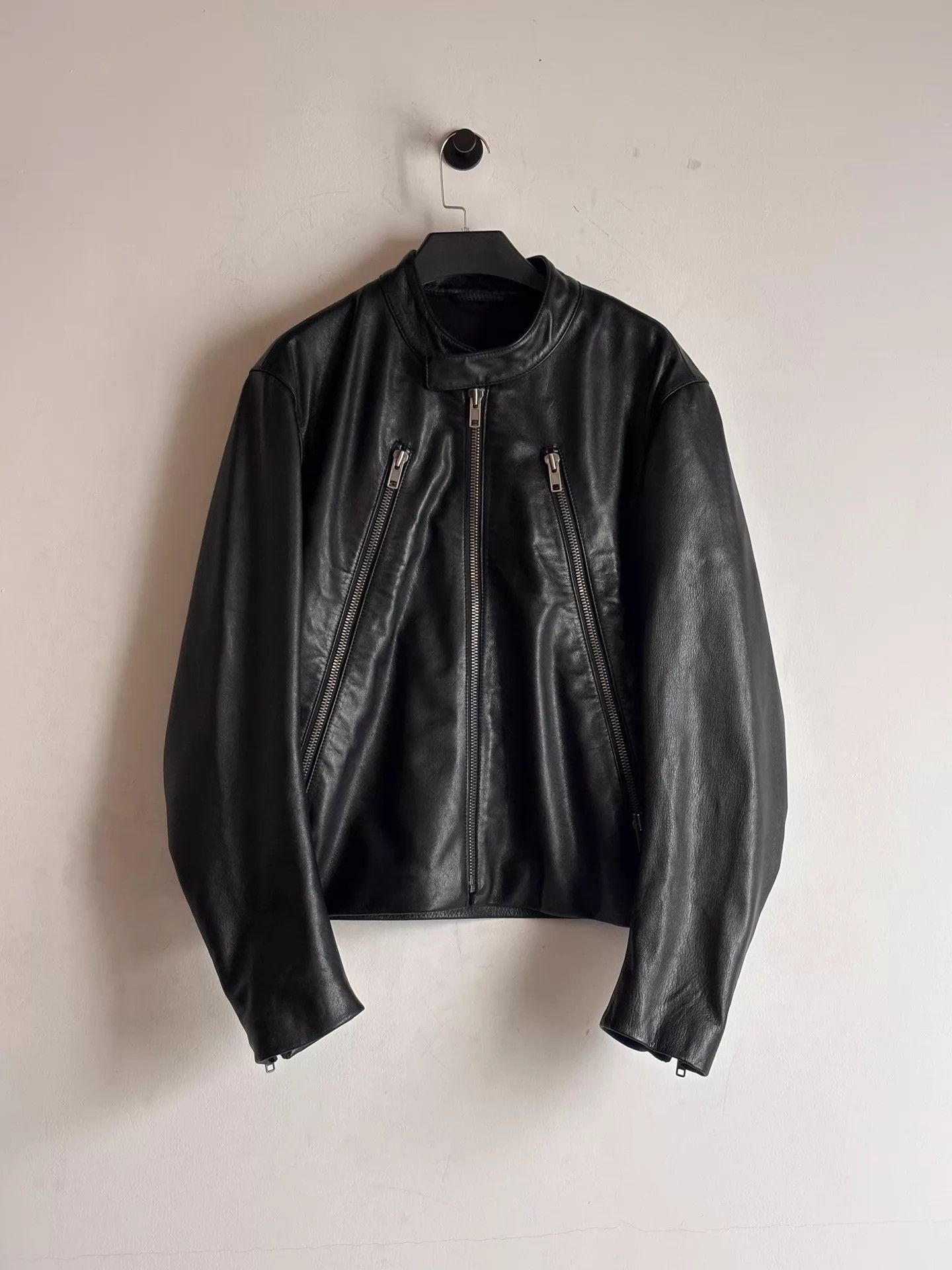 Maison Margiela Maison Margiela 5 Zip Leather Jacket | Grailed