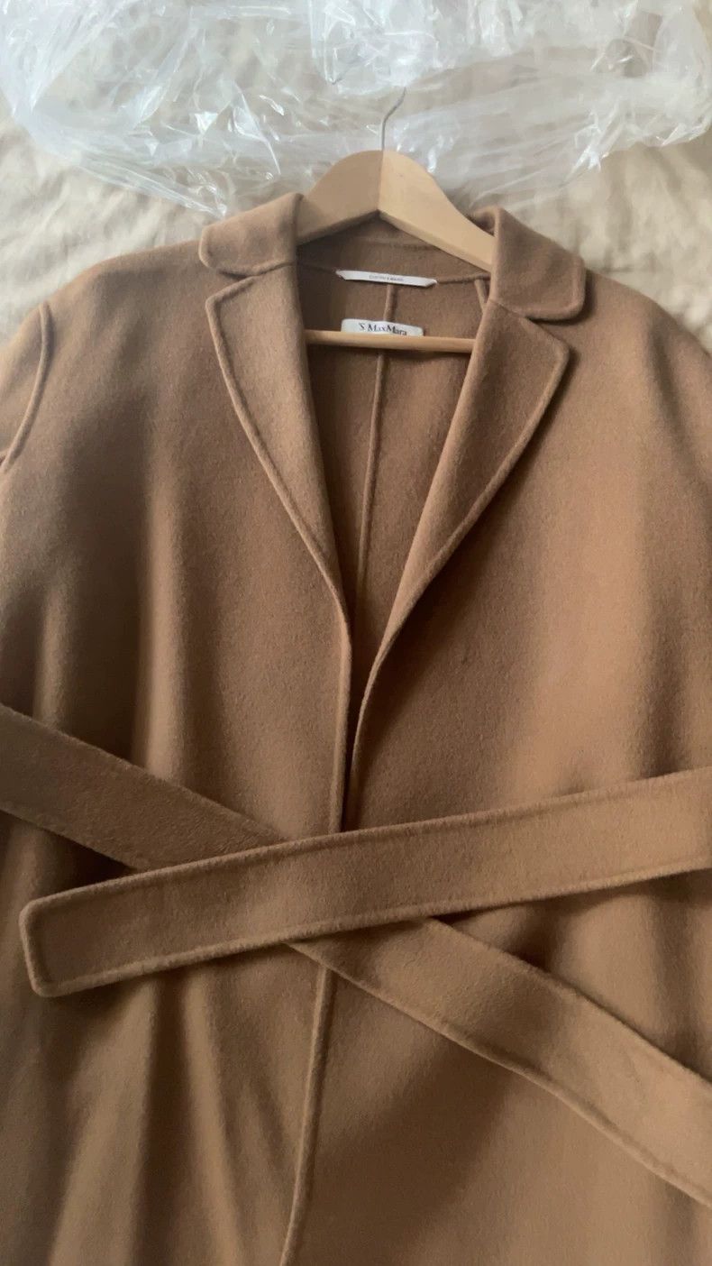 Max Mara Max Mara Camel belted wool coat Size XS / US 0-2 / IT 36-38 - 2 Thumbnail