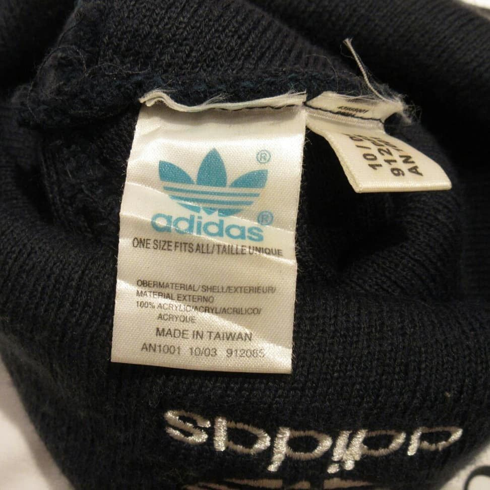 Adidas Adidas Originals Beanie Hat Navy Blue One fits all Size ONE SIZE - 2 Thumbnail