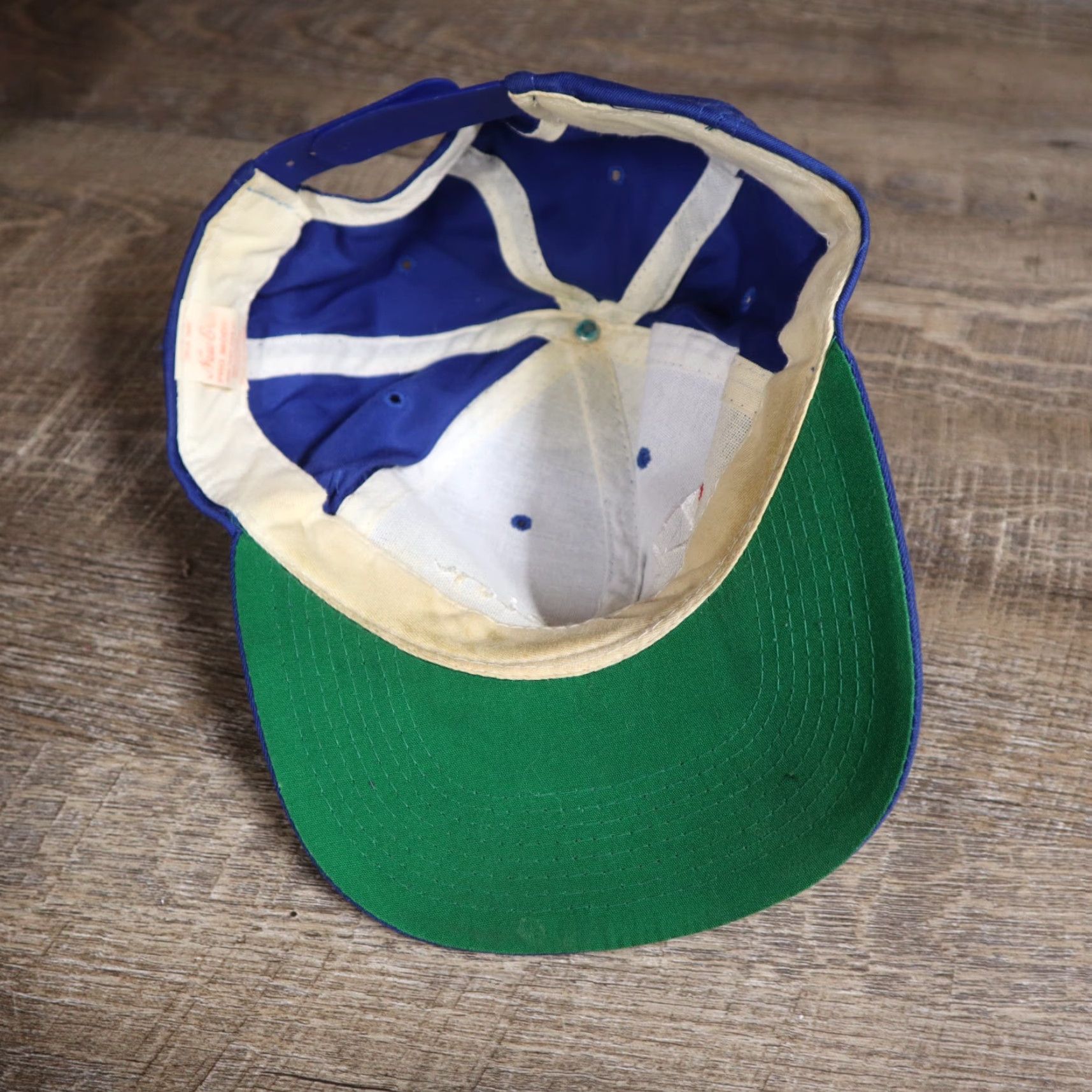Champion Champion Hat Cap Blue Adult Adjustable Strapback Shirt Hats Adult Blue Champion Casual 90s? Size ONE SIZE - 6 Thumbnail