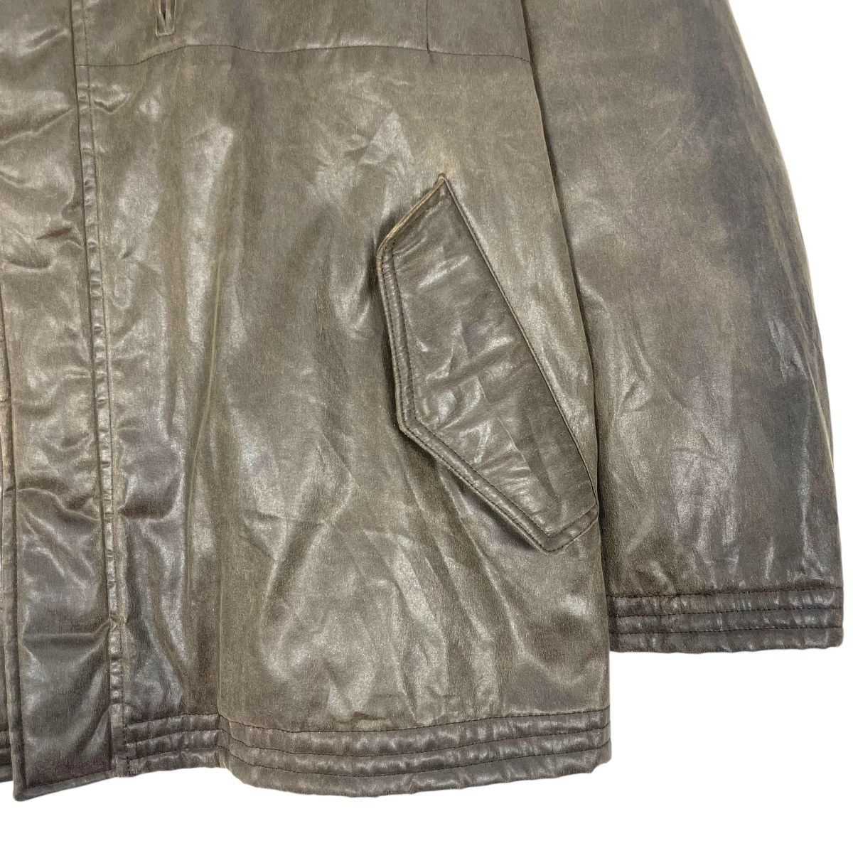 Melrose Vintage Melrose Waxed Jacket Hoodie Japanese Brand Size US M / EU 48-50 / 2 - 5 Thumbnail