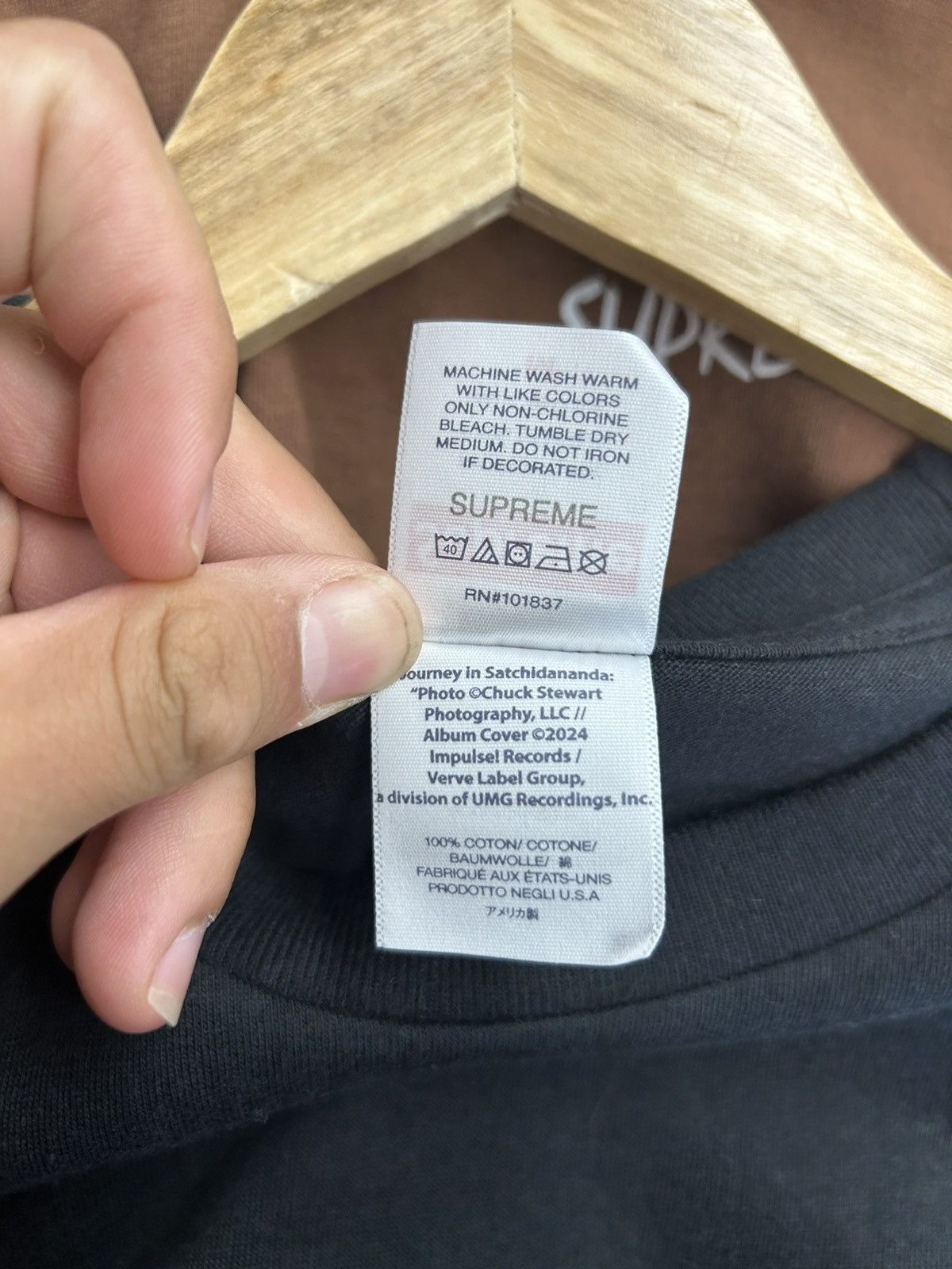 Supreme Supreme x Alice Coltrane T-shirt Size US M / EU 48-50 / 2 - 4 Thumbnail