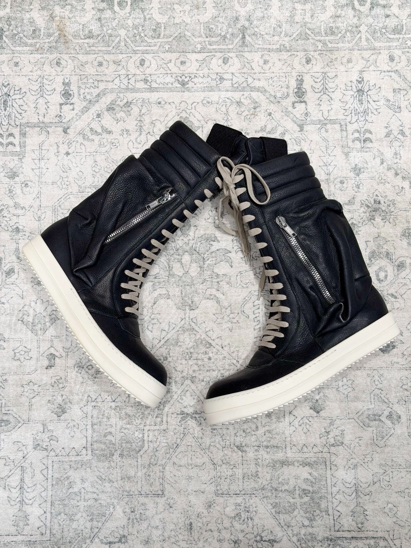 Rick Owens Rick Owens Cargo Tactical High-Top Boots Size US 10 / EU 43 - 1 Thumbnail