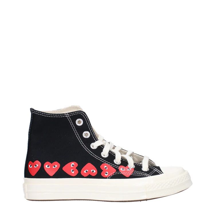 Comme des Garcons ob1o1e1024 Fabric Sneakers in Black Size US 10 / IT 40 - 1 Thumbnail
