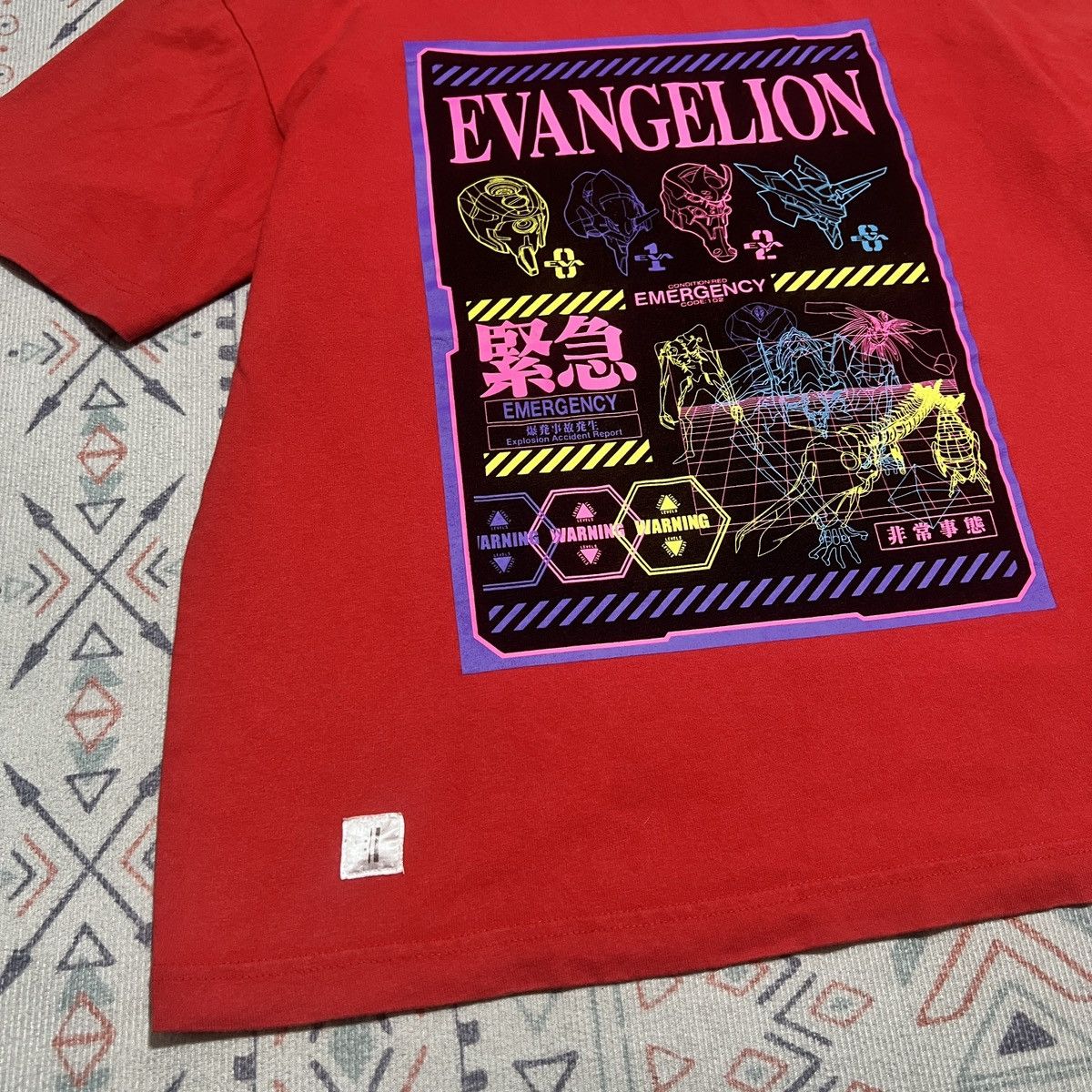 Anime Anime Evangelion Rare Space Ship Details design Size US S / EU 44-46 / 1 - 6 Thumbnail