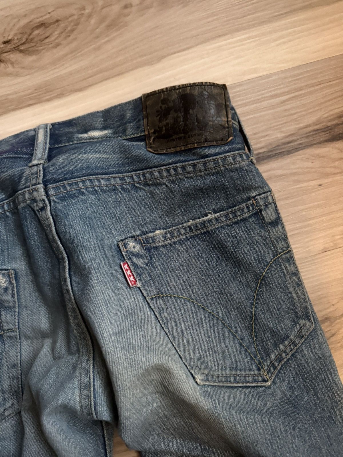 Hysteric Glamour Hysteric Glamour Cheap Trick Typewriter Flared Denim Size US 28 / EU 44 - 4 Thumbnail