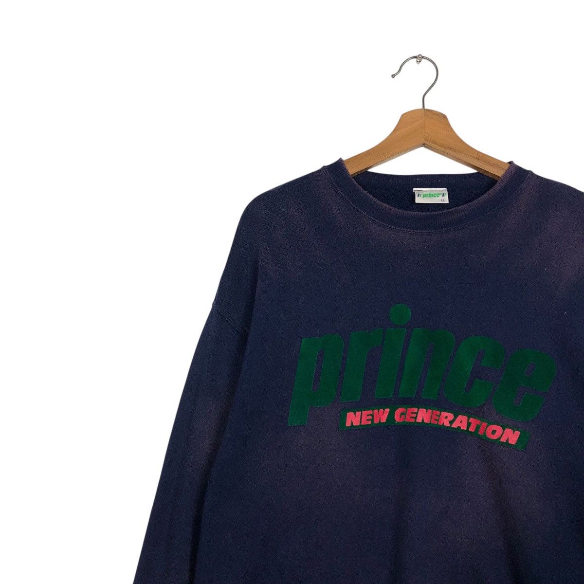 Japanese Brand × Vintage 📌Vintage Sweatshirts Crewneck Prince Spell Out Big Logo Size US L / EU 52-54 / 3 - 8 Thumbnail