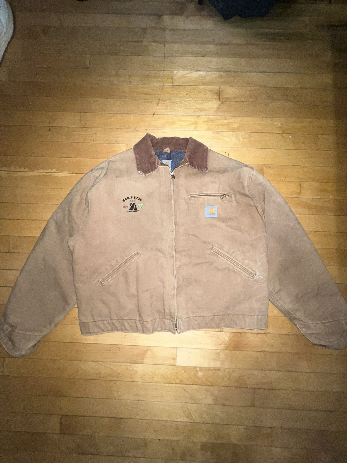 Carhartt × Vintage Carhartt Detroit Jacket J01 BRN Size US L / EU 52-54 / 3 - 1 Thumbnail