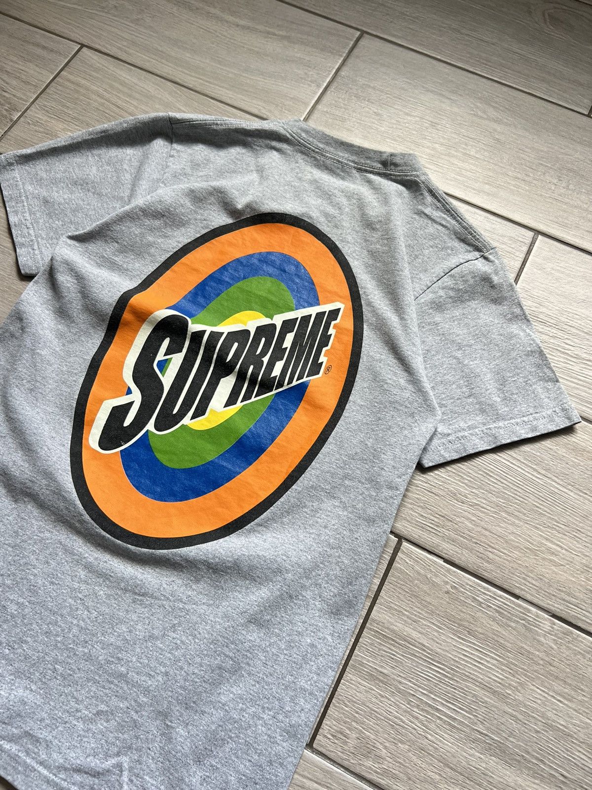 Supreme Vintage Supreme SS16 Spin Tide Logo Tee Size US S / EU 44-46 / 1 - 8 Thumbnail