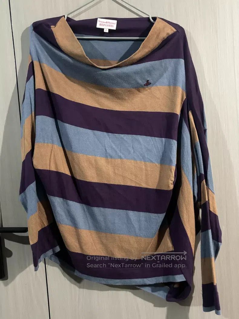 Vivienne Westwood Vivienne Westwood Striped Shapeshifting Top Size M / US 6-8 / IT 42-44 - 1 Thumbnail