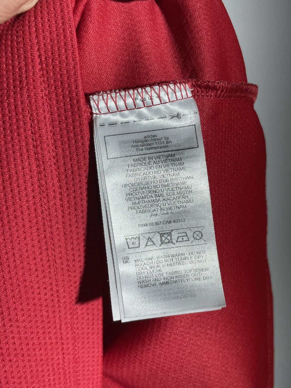 Adidas #7 Ronaldo Manchester United 2021/22 Adidas Football Shirt Size US L / EU 52-54 / 3 - 14 Thumbnail