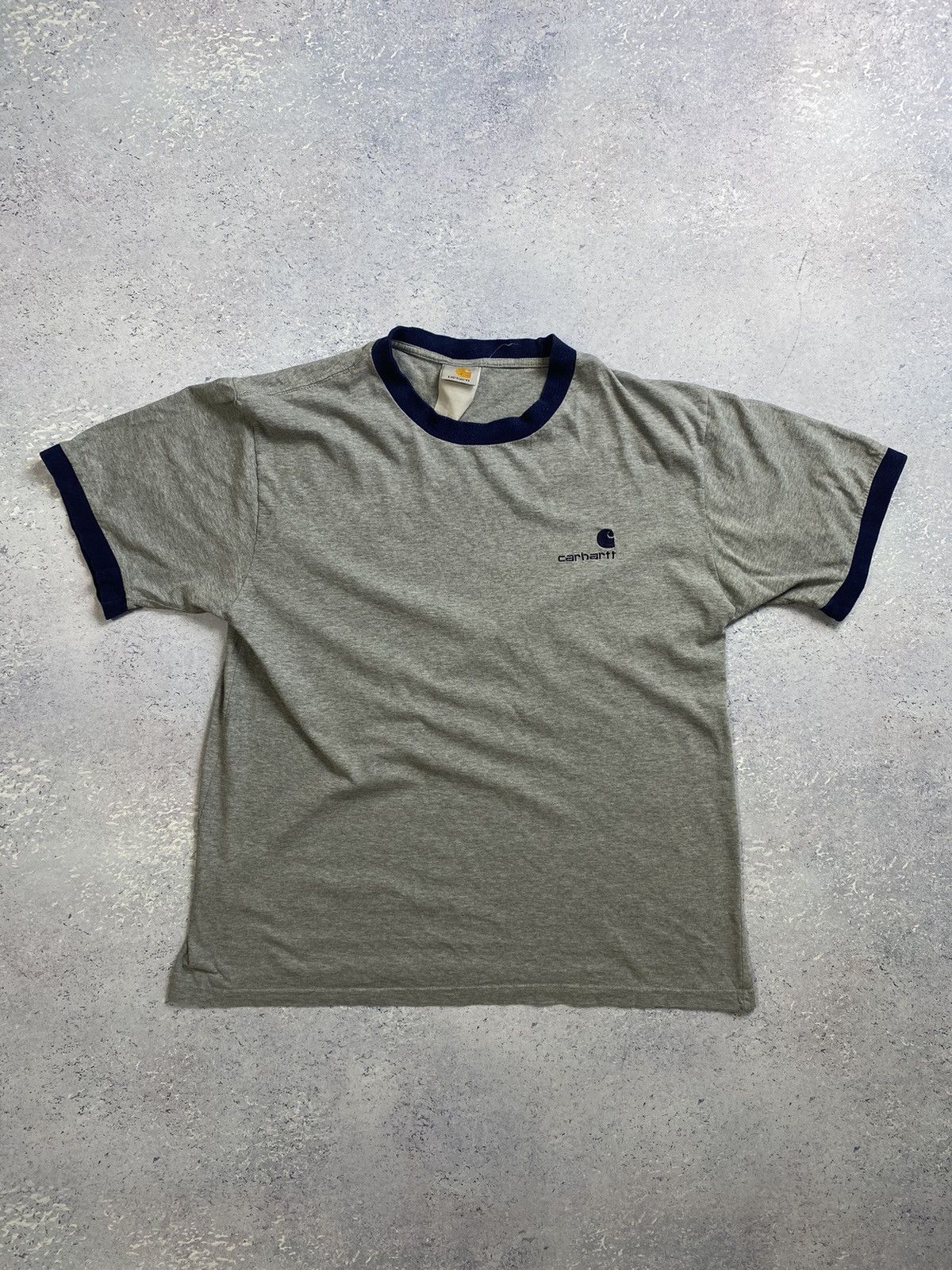 Carhartt × Vintage Vintage Carhartt Men’s Grey T-shirt Size US L / EU 52-54 / 3 - 2 Thumbnail